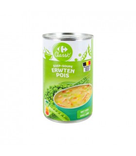 Carrefour Classic pea bacon soup 460 ml