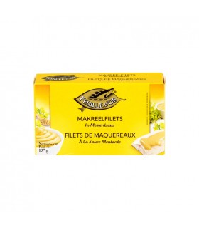 Feuille d'Or mackerel mustard sauce MSC 125 gr