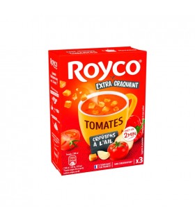 FR - Royco soupe tomates croûtons ail extra craquant 3 pc