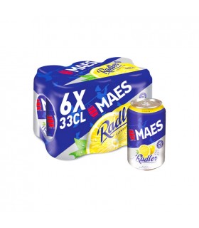 Maes Radler lemon 2% can 6x 33 cl