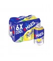 Maes Radler citroen 2% blik 6x 33 cl