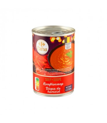 Carrefour Extra kreeftenbisque soep 400 ml