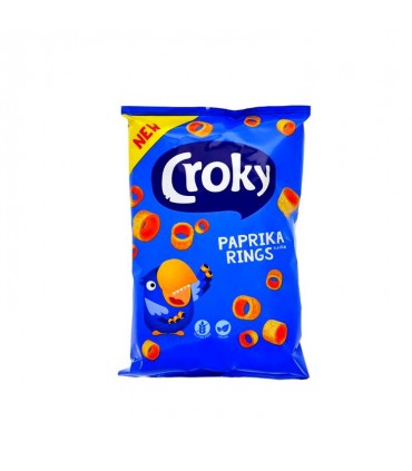 Croky chips paprika rings 100 gr