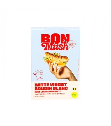 BonMush white sausage - vegetarian white pudding 2x 90 gr