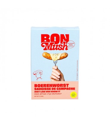 BonMush vegetarische boerenworst 2x 90 gr