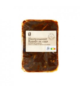 Ragout de cerf préparé 500 gr