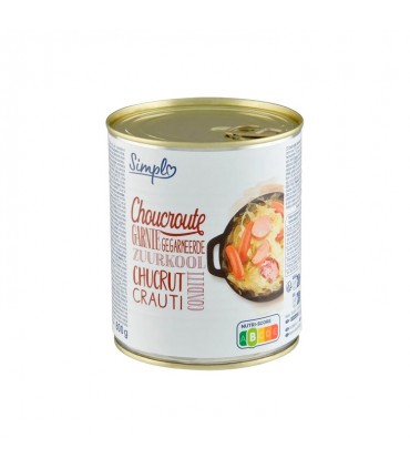 Everyday - Eenvoudig gegarneerde zuurkool 800 gr