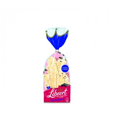 Libeert figurines St Nicolas chocolat blanc cookies & cream 150 gr