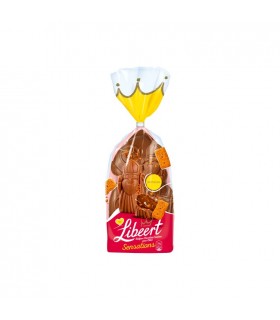 Libeert figurines St Nicolas chocolat lait spéculoos 150 gr