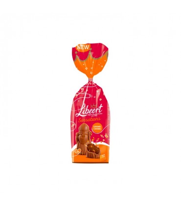 Libeert figurines St Nicolas chocolat lait caramel 150 gr