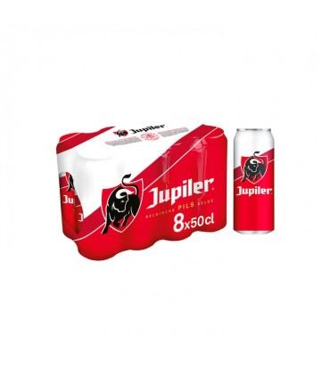 Jupiler pils 5.2% maxi can 8x 50 cl