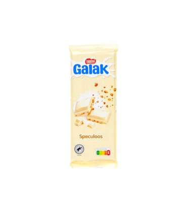 Nestlé Galak chocolat blanc spéculoos 2x 100 gr