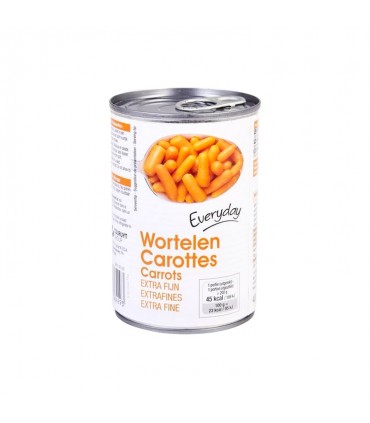 Everyday extra fijne wortelen 400 gr