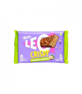 Milka Leo Crispy wafer noisettes 5x 31 gr