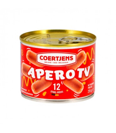 Coertjens 12 saucisses apéro TV 215 gr