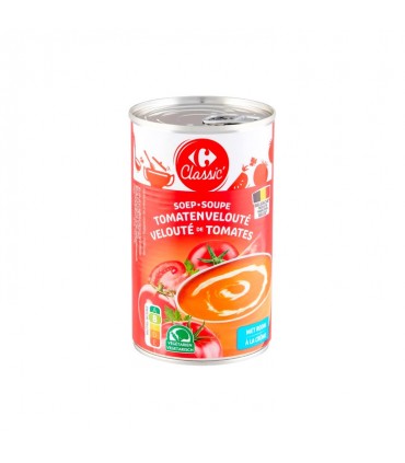 Carrefour Classic romige tomatensoep 460 ml - 480 gr