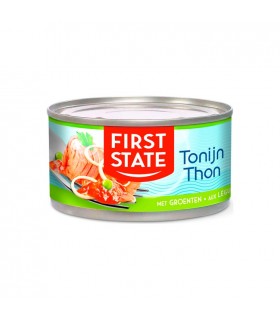 First State tonijn met groenten 185 gr