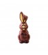 Grand Lapin de Pâques chocolat lait décoré 26 cm 300  gr