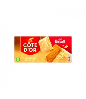 D - Côte d'Or Original chocolat blanc Lotus Biscoff 2x 190 gr