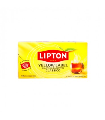 Lipton Yellow Label thé 25 pc