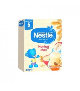 Nestlé Céréales bébés CERELAC miel et blé avec lait, paquet de 6 - 400 g