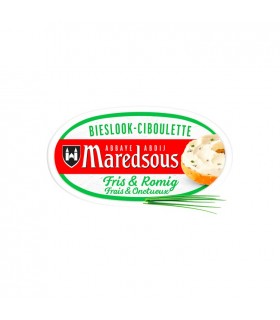 Maredsous fromage frais et onctueux ciboulette 150 gr