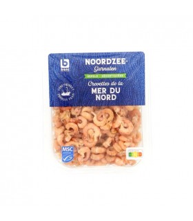 Boni Selection fresh grey prawns 125g