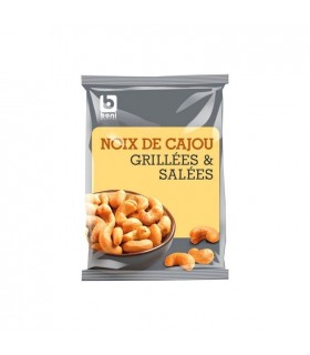 Boni Selection noix cajou grillées salées 200 gr CHOCKI