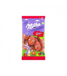 Milka 13 Easter eggs milk chocolate Daim 81 gr