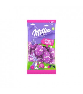 Milka 13 oeufs Pâques chocolat lait biscuit 81 gr