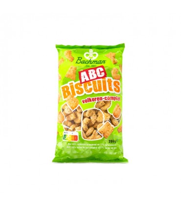 Bachman ABC biscuits nicnac complet (petit biscuit sec) 200 gr