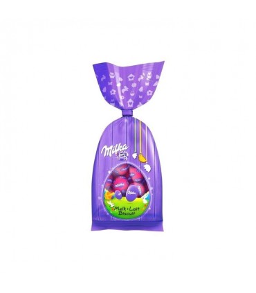 Milka eggs milk chocolate biscuit 100 gr chockies shop