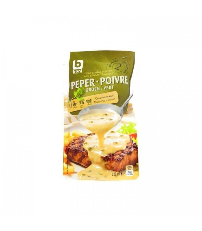 Boni Selection sauce Poivre vert sachet 220 ml CHOCKIES