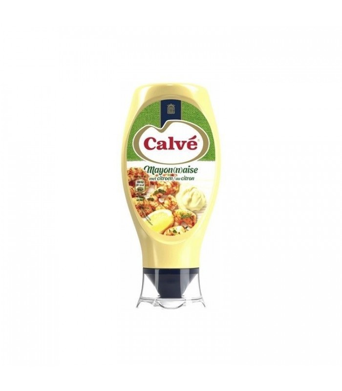 Calvé mayonnaise citron Top Down 430 ml BELGE CHOCKIES