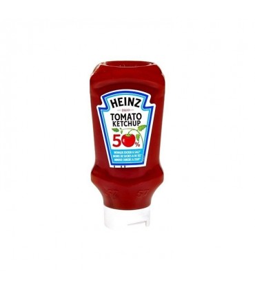 Heinz ketchup 50% Top Down 500ml - EPICERIE CHOCKIES