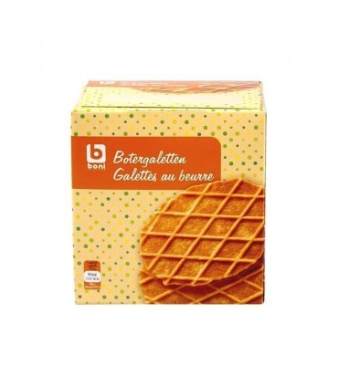 Boni Selection galettes au beurre 250 gr CHOCKIES belge