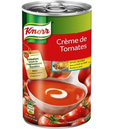 Knorr crème de tomates 515ml - soupe en boite chockies