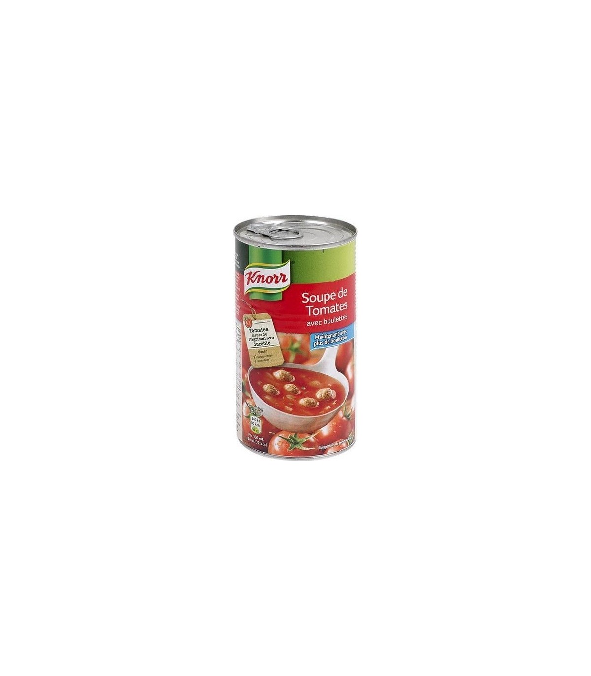 Bol De Soupe De Tomates Aux Crevettes Avec Une Petite Pieuvre Cuite Sur Une  Tranche D'orange Sur Un Bac En Bois Noir