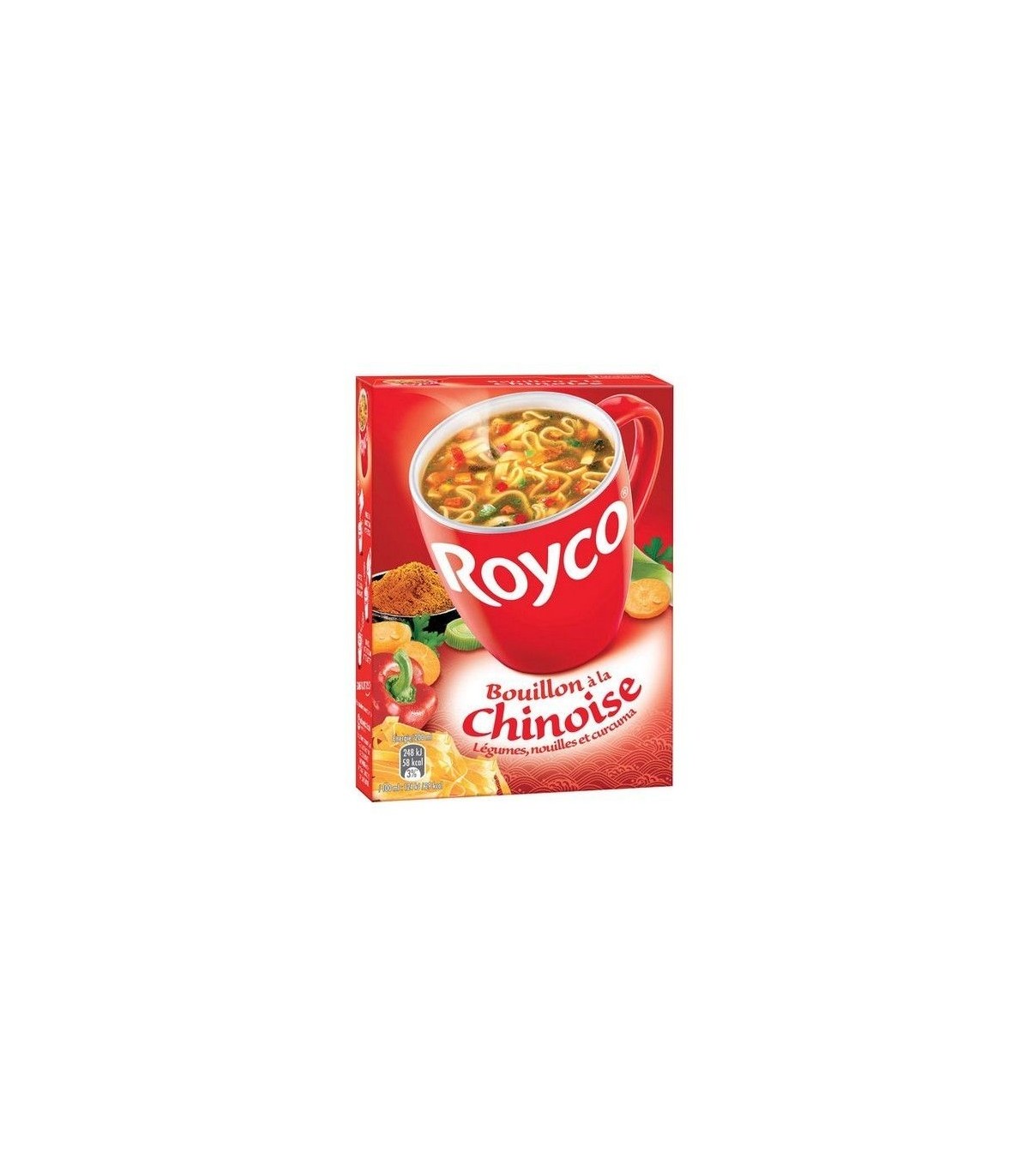 Royco, Soupe, Poulet, 4 x 11,7 gr