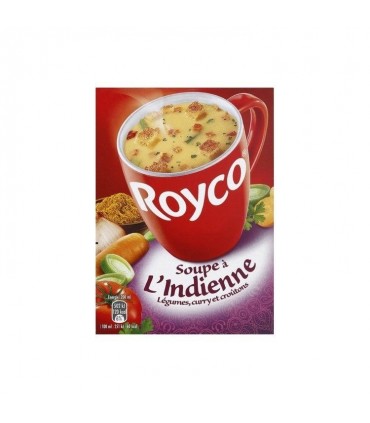 FR/ Royco soupe à l'Indienne 3 pc CHOCKIES instant