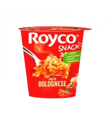 Royco snack pasta Bolognese 70 gr CHOCKIES instant