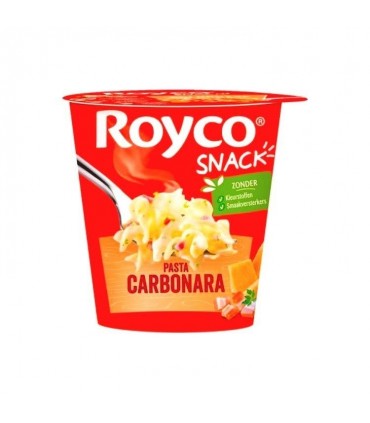 Royco snack pasta Carbonara 70 gr CHOCKIES instant