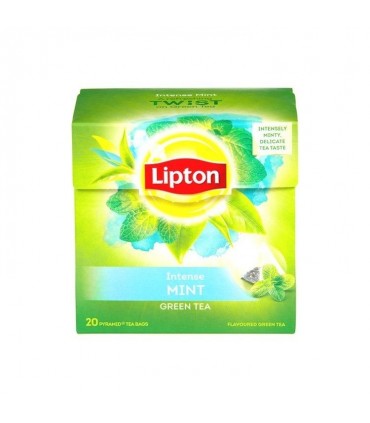 Lipton Green Tea Intense Mint 20 pc BELGE CHOCKIES