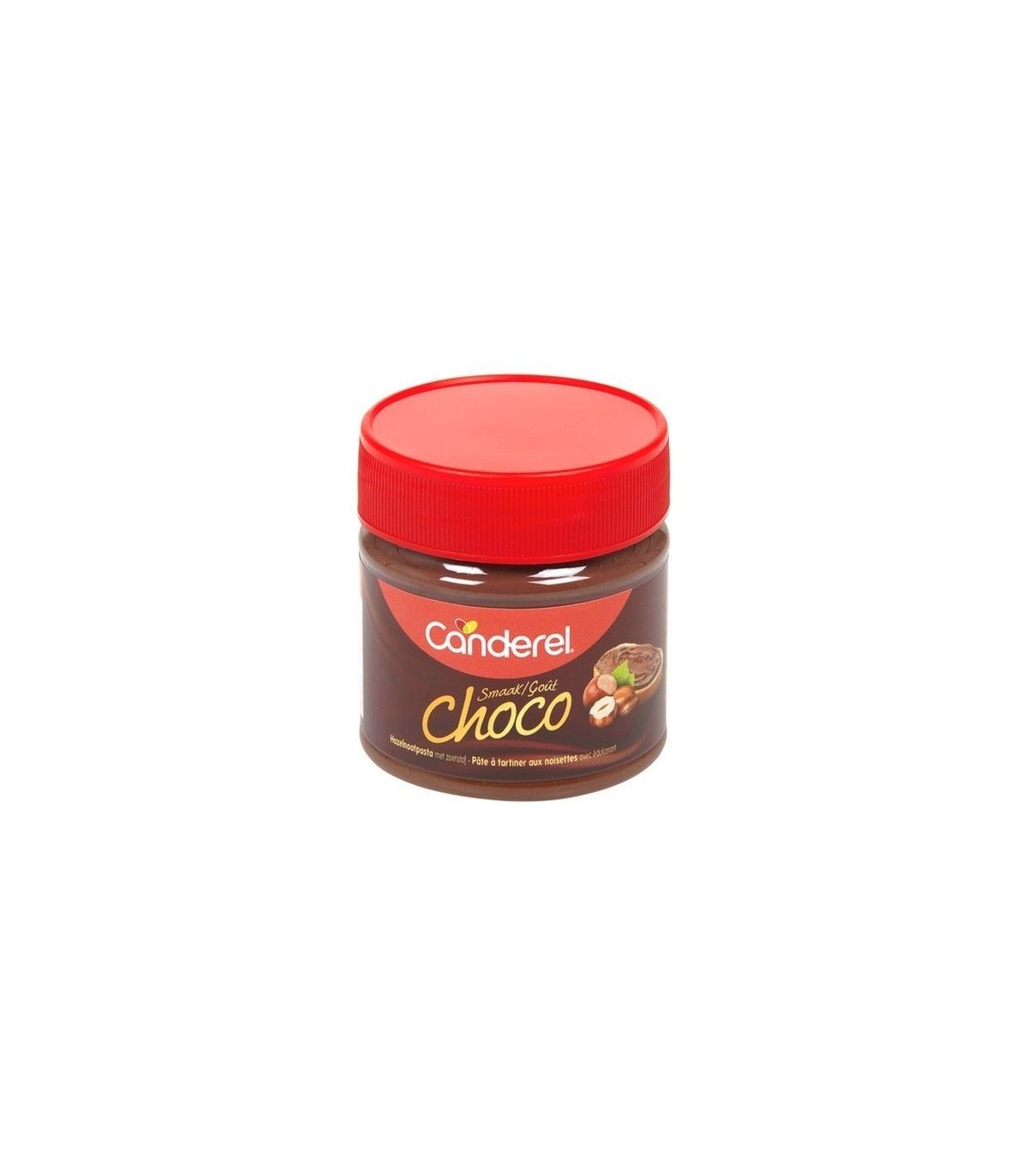 Canderel choco hazelnut sweetener 200 gr CHOCKIES
