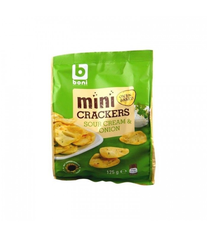 Boni Selection mini crackers oignon 125 gr CHOCKIES