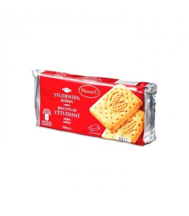A/ Monarc biscuits de l'étudiant 330 gr Chockies belge