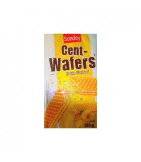 L/ Sondey gaufrettes Cent wafers vanille 190 g CHOCKIES