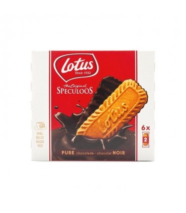 D/ Lotus spéculoos biscuit chocolat noir 162 gr CHOCKIE