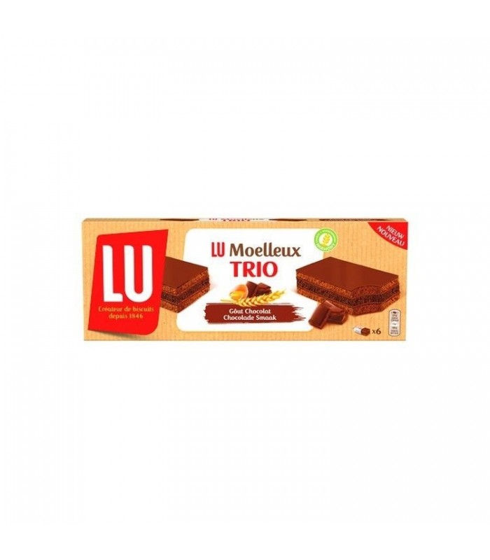 LU Moelleux trio chocolat 174 gr CHOCKIES epicerie fine
