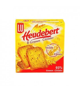 LU Heudebert rusks 6 cereals 300 gr Chockies belge